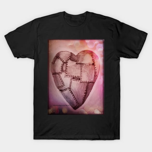 Heart T-Shirt by teenamarie23art